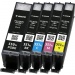 Canon Original PGi-550BK Black & CLI-551 Black, Cyan, Magenta, Yellow Multipack